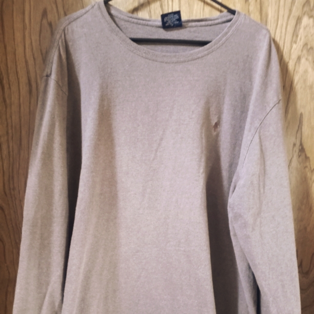 Polo Tan Longsleeve Shirt